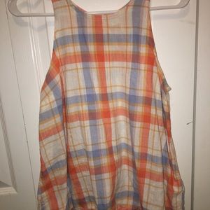 Old Navy Blue and Orange Tank Top Size M